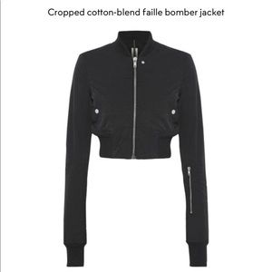 BNWT DRKSHDW BY RICK OWENS BOMBER JEACKET 🥊❤️🖤✔️